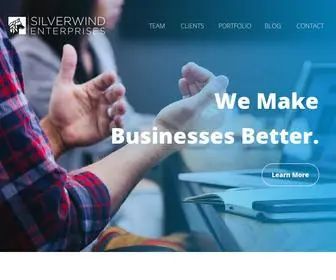 Silverwind.biz(Silverwind Enterprises) Screenshot