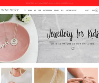 Silvery.com.au(Silvery Jewellery) Screenshot