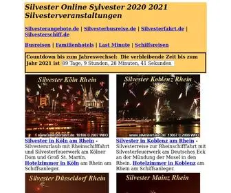 Silvester-Online.de(K鰈n) Screenshot