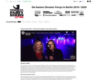 Silvester-Party-Berlin.de(Silvester Party Berlin) Screenshot