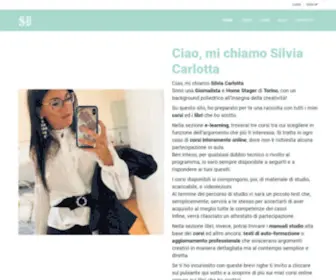 Silviabelli.com(Si.Be Accademia online eroga corsi online professionali di Visual Merchandising e Vetrinistica) Screenshot