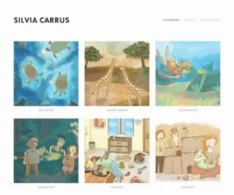 Silviacarrus.com(Silvia Carrus) Screenshot