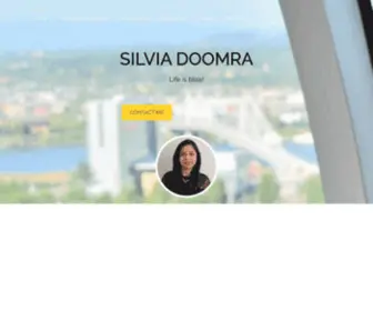 Silviadoomra.com(Silvia Doomra) Screenshot