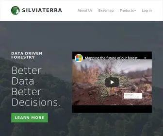 Silviaterra.com(Home) Screenshot