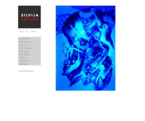 Silvijasaplys.com(Silvija Saplys) Screenshot