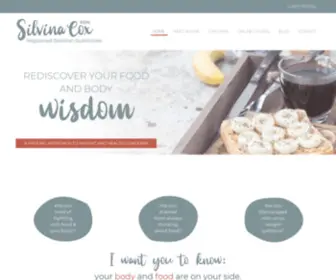 Silvinardn.com(Silvina Cox RDN) Screenshot