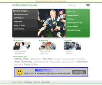 Silviuromano.com(Silviuromano) Screenshot