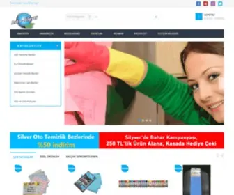 Silyver.com(Sily-ver Microfiber Patentli Temizlik Bezleri) Screenshot