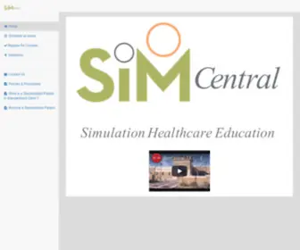 Sim-Central.com(Sim Central) Screenshot