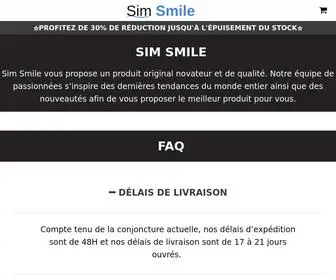 Sim-Smile.com(Sim Smile) Screenshot