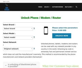 Sim-Unlock.blog(Sim Unlock) Screenshot