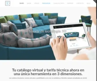 Sim3D.es(Simulador 3D y Personalizador de Productos) Screenshot