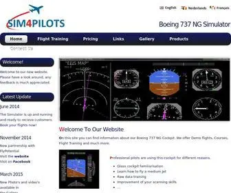 Sim4Pilots.be(Sim4Pilots) Screenshot