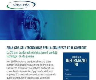 SimaCDa.com(Da 30 anni Leader nella distribuzione di prodotti tecnologici) Screenshot