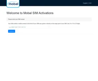 Simactivations.com(Mobal SIM Activations) Screenshot