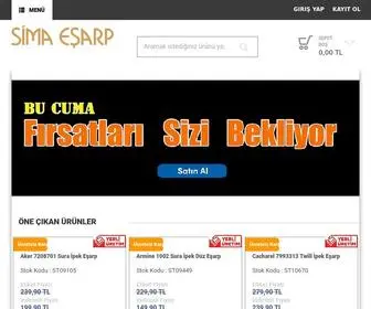 Simaesarp.com.tr(Sima Eşarp) Screenshot