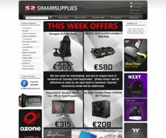 Simarksupplies.com(Simark Supplies Computer Store Malta) Screenshot