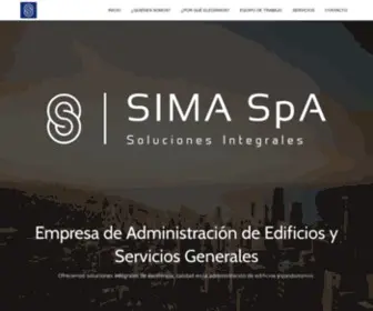 Simaspa.cl(SIMA SpA) Screenshot