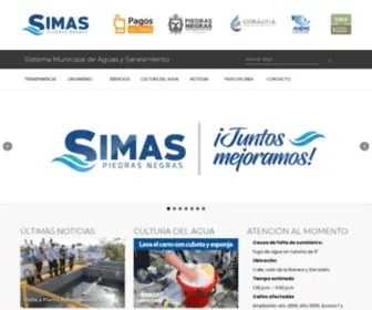 Simaspiedrasnegras.gob.mx(Otro sitio realizado con WordPress) Screenshot