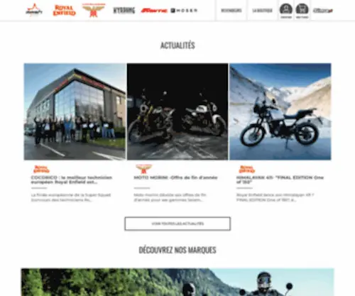 SimaStore.fr(SIMA-Importateur, Concepteur, Distributeur de moto & vélo depuis 45 ans) Screenshot