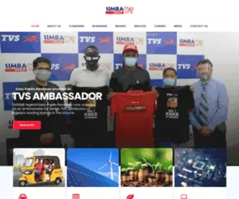 Simba.com.ng(The Simba Group in Nigeria) Screenshot