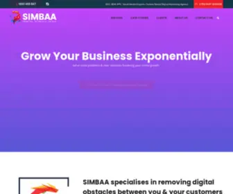 Simbaa.com.au(Digital Marketing Agency) Screenshot