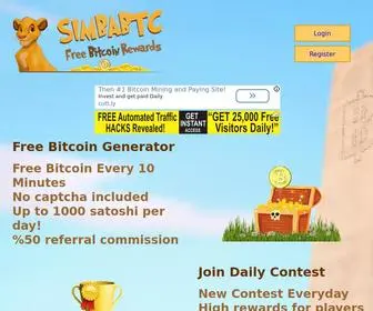 Simbabtc.com(Simbabtc) Screenshot