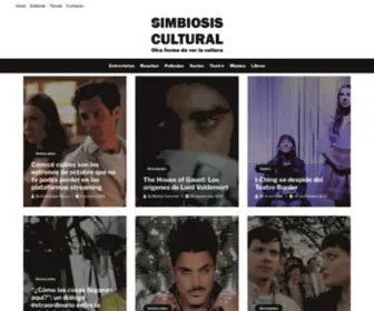 Simbiosiscultural.com.ar(Otra forma de ver la cultura) Screenshot