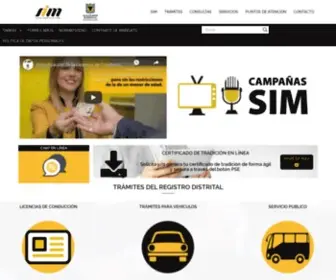 Simbogota.com.co(Licencia de conducción) Screenshot