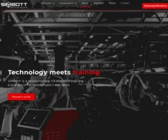 Simbott.com(Virtual Reality Welding Training Simulator) Screenshot