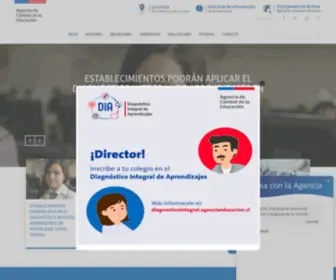 Simce.cl(Agencia) Screenshot