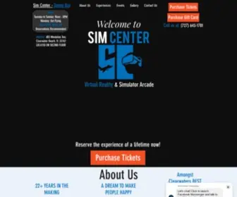 Simcentertampabay.com(Sim Center) Screenshot