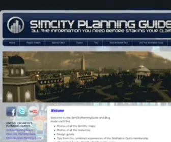 Simcityplanningguide.com(The Sim City Planning Guide) Screenshot