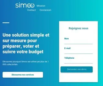 Simco.fr(Accueil) Screenshot