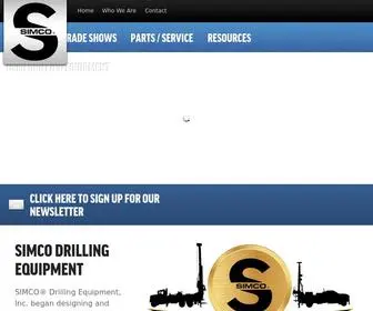 Simcodrill.com(Simco Drilling Equipment) Screenshot