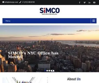 Simcopc.com(ENGINEERING TOWARDS A BETTER FUTURE) Screenshot