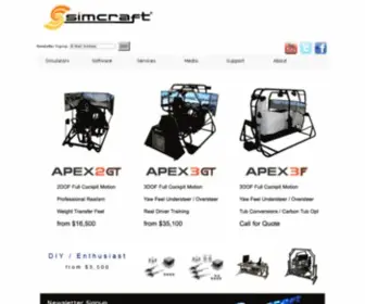 Simcraft.com(Motion Simulator) Screenshot