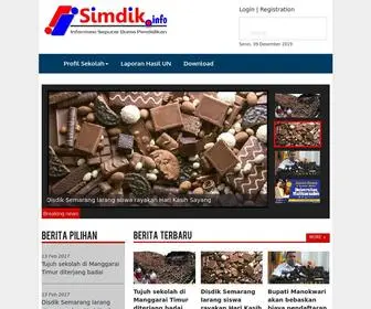 Simdik.info(Simdik info) Screenshot