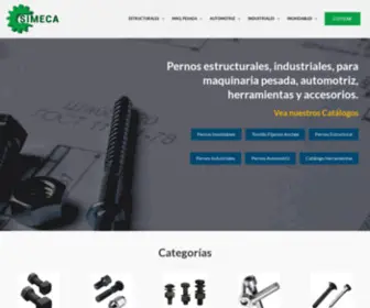 Simecasac.com(Simeca SAC) Screenshot