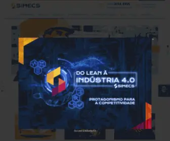 Simecs.com.br(Sindicato das Indústrias Metalúrgicas) Screenshot