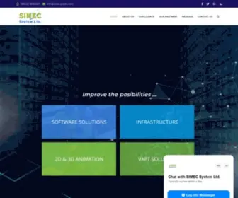 Simecsystem.com(SYMEC System Ltd) Screenshot