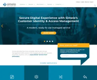 Simeio.com(Simeio Solutions) Screenshot