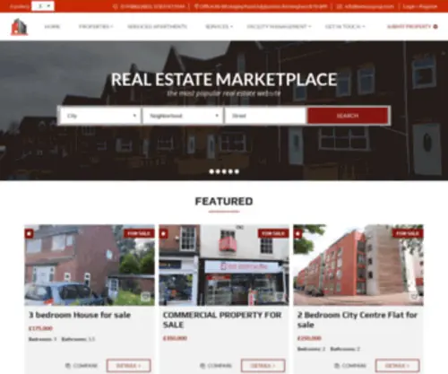 Simeonprop.com(Real Estate Marketplace) Screenshot