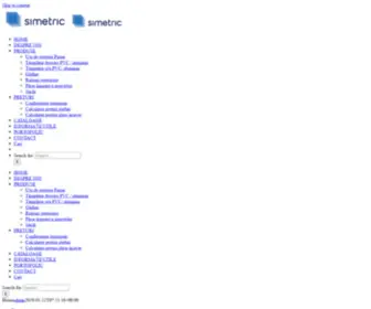 Simetric.ro(Home) Screenshot