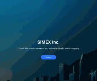 Simex.dev(Simex inc) Screenshot