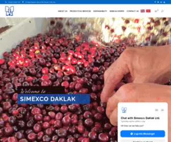 Simexcodl.com.vn(SIMEXCO DAKLAK) Screenshot