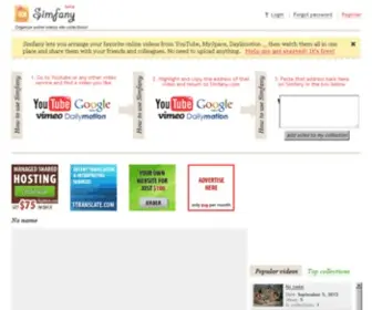 Simfany.com(Simfany) Screenshot