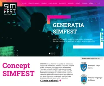 Simfest.ro(Simfest) Screenshot