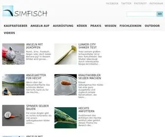 Simfisch.de(Angeln und Outdoor) Screenshot