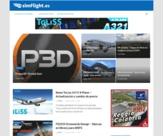 Simflight.es(Noticias de Simuladores de Vuelo) Screenshot